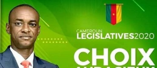 Le candidat à la députation du Nyong Ekelle du double scrutin 2020, Cabral Libii (c) Cabral Libii