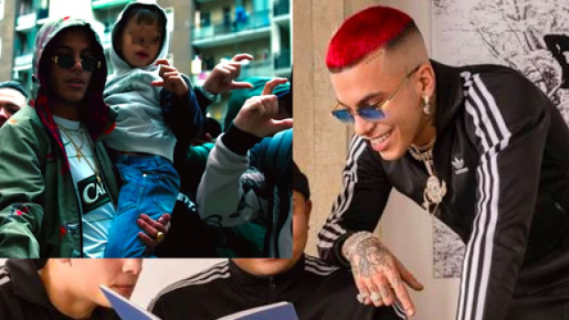Sfera Ebbasta nel video di 'Ciny', girato a Cinisello Balsamo.