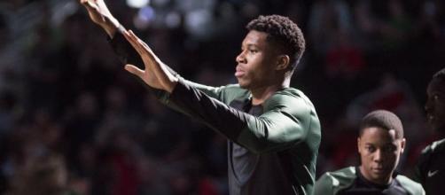 Giannis Antetokounmpo would be the leader on Team World. [Image Source: Flickr | Dan Garcia]