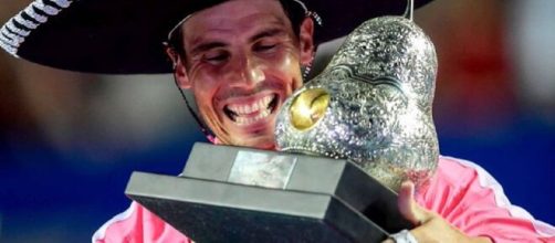 Rafa Nadal ha vinto per la terza volta i Mexican Open (ph. Twitter @AbiertoTelcel).