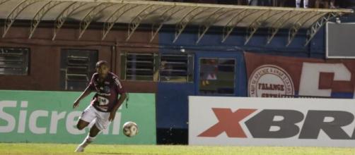 Tilica sofreu injuriais raciais na vitória do Caxias contra o São Luiz. (Reprodução/Luiz Erbes/S.E.R Caxias)