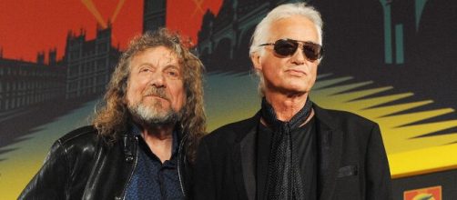 Robert Plant e Jimmy Page dei Led Zeppelin, autori del celebre brano Stairway to Heaven