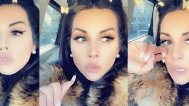 Laura Lempika en panique à cause du Coronavirus. Credit : Snapchat