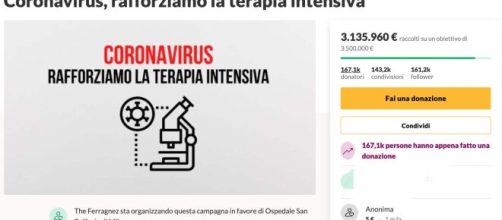 Proseguono le raccolte fondi sul sito 'GoFundMe'