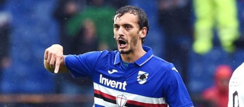 Dopo Rugani anche Manolo Gabbiadini della Sampdoria risulta positivo al Coronavirus (Photo credit: Primocanale)