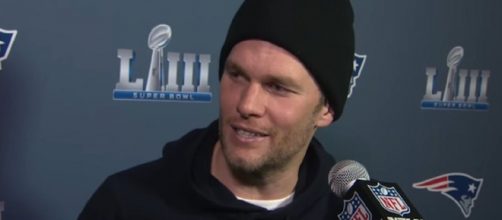 Brady will turn free agent on March 18. [Image Source: New England Patriots/YouTube]