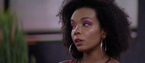 Thelma Assis defende a permanência de Babu Santana no 'BBB20' depois da eliminação de Victor Hugo. (Reprodução/TV Globo)