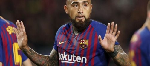 Arturo Vidal, centrocampista del Barcellona.