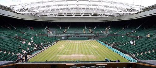 Il campo centrale di Wimbledon.