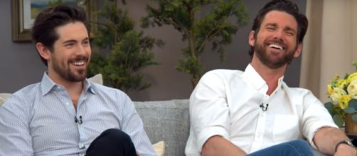 "When Calls the Heart" leading men Chris McNally and Kevin McGarry balance real-life fun with TV rivalry.[Image source:Hallmark Channel-YouTube]