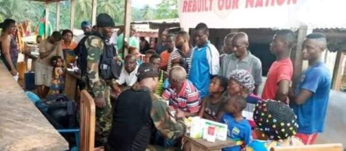 L'armée camerounaise dans son rôle civilo-militaire (c) Dj Bilik