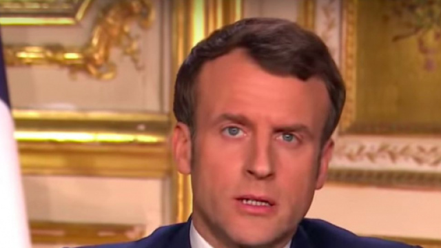 Coronavirus : Emmanuel Macron critiqué par l'opposition. Credit : BFMTV Capture