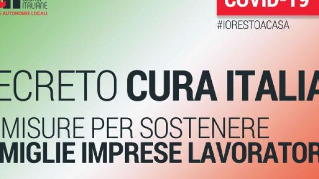 Cura Italia”: Approvato il decreto per salvare l'economia e i lavoratori.