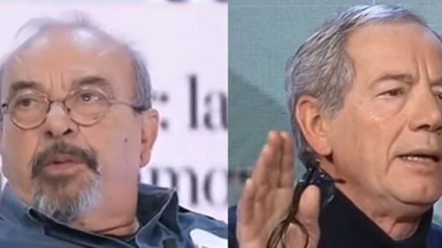 Vauro Senesi e Guido Bertolaso.