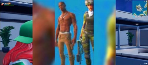 There were claims that the image came from a 'Fortnite' blogger in China. [Image Source: Merl/YouTube]