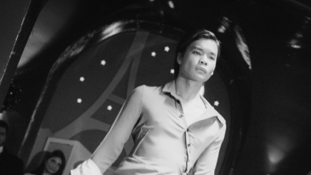 Le mannequin Jérémy Bellet at Castel / FW Paris 2020 by Ken Okada (photo jfm_photoboot)