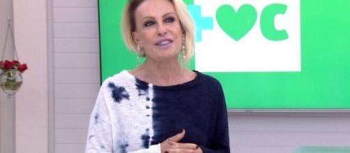 Ana Maria Braga volta ao 'Mais você' e celebra melhora no tratamento de câncer. (Reprodução/TV Globo)
