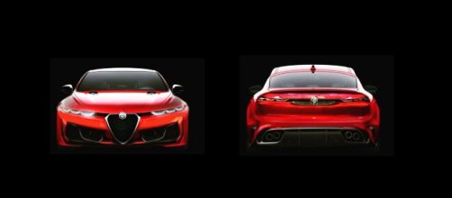 Alfa Romeo, un render della sportiva 2020 prossima alla presentazione