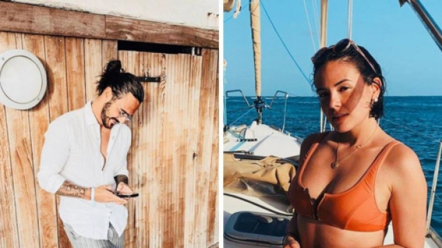 Agathe Auproux drague Benjamin Samat sur les réseaux sociaux. Credit: Instagram/benji_samat/agatheauproux