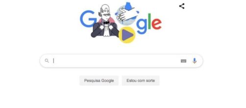 Google usa Ignaz Semmelweis para conscientizar sobre lavar as mãos durante a pandemia. (Reprodução)