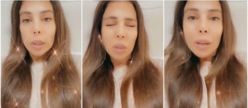 Suite aux polémiques sur ses vidéos, Kim s'excuse et explique qu'elle est fragilisée à cause du cancer de sa maman. @Snapchat : Kim Glow