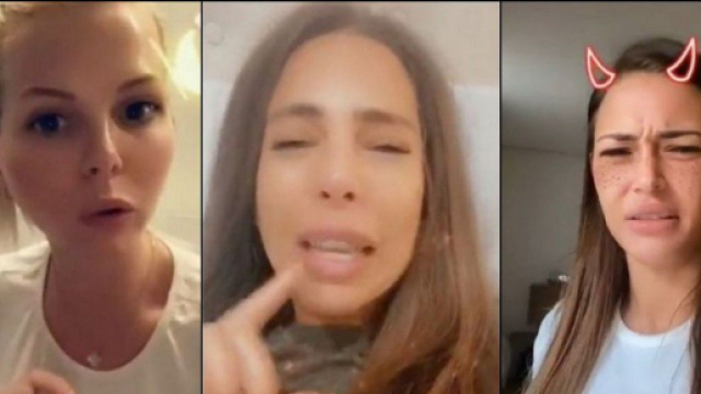 Jessica Thivenin, Illan et Toto défendent Kim Glow, Alix est choquée et l'insulte. ®Snapchat