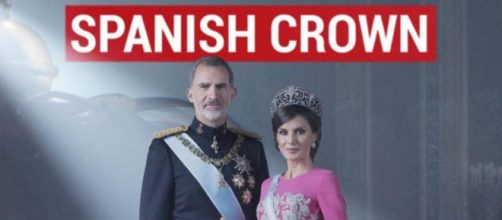 Cartel promocional de 'Spanish crown' en el que aparecen Felipe VI y la reina Letizia(Newtral)'