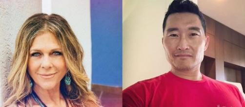 Daniel Dae Kim e Rita Wilson são algumas das celebridades que estão com coronavírus. (Foto: Instagram @ritawilson e @danieldaekim)