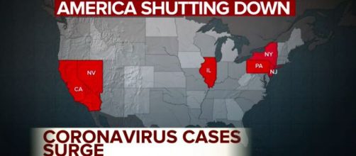 Cases of the coronavirus surge in the United States (U.S). [Image Source: ABC News/YouTube]