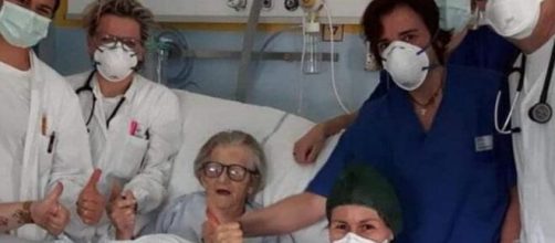 Na Itália, idosa de 95 anos é curada do novo coronavírus. ( Arquivo Blasting News )