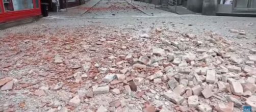 Terremoto Zagabria immagini del sisma.