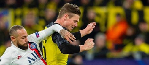 Les coulisses du match du PSG contre le Borussia Dortmund. Credit : Instagram/bvb09