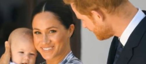 Meghan Markle shares sweet post to mark first Mother's Day with baby Archie. [Image source/Story UK TV YouTube video]
