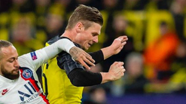 Les coulisses du match du PSG contre le Borussia Dortmund. Credit : Instagram/bvb09