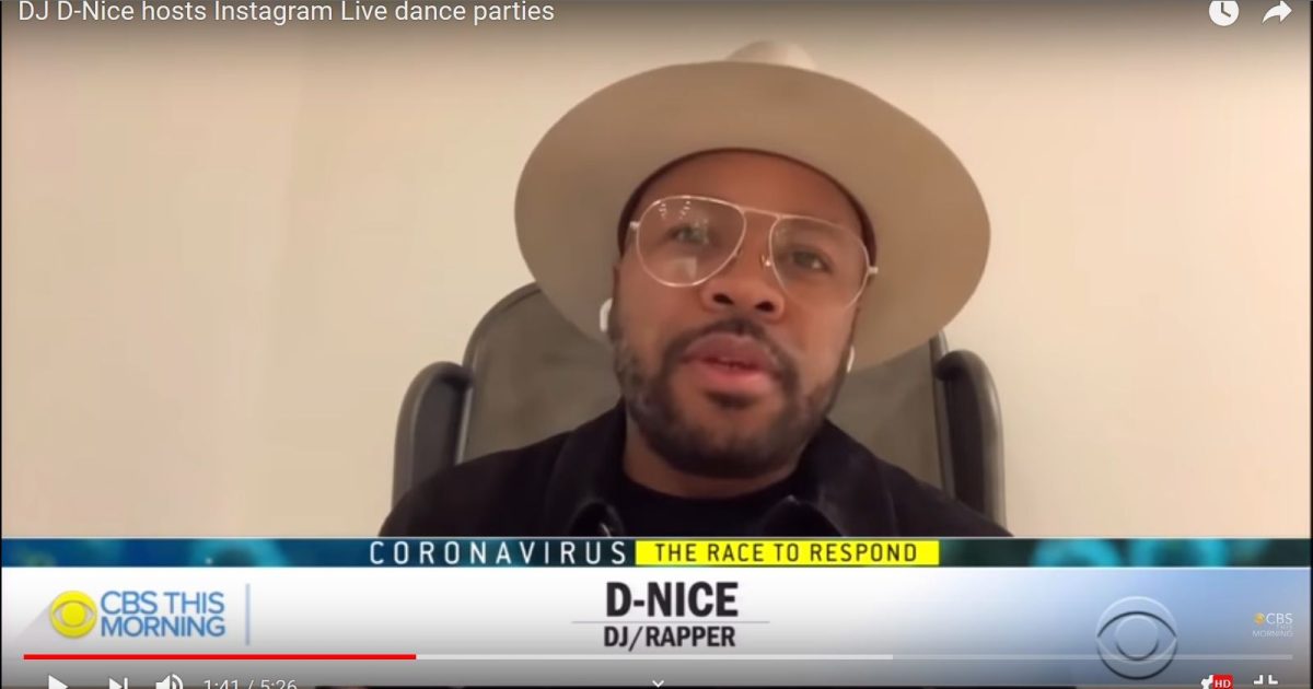 DJ DNice describes the happy, huge throngs for his ‘Homeschoolin