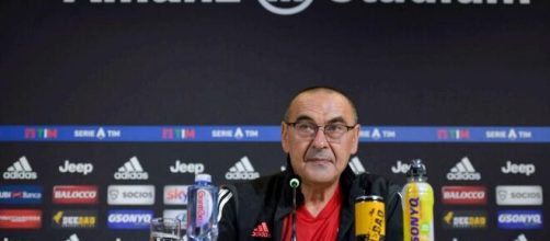 Maurizio Sarri, tecnico della Juventus.