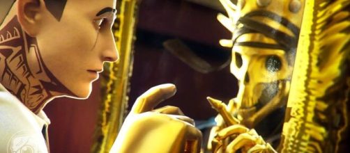 New 'Fortnite' update confirms Midas and Oro theory. [image credits: NewScapePro/YouTube screenshot]