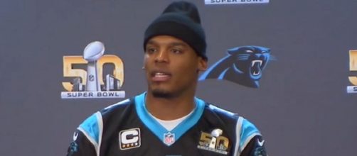 Newton was the first overall pick by the Panthers in 2011 (Image Credit: FOX Sports/YouTube)
