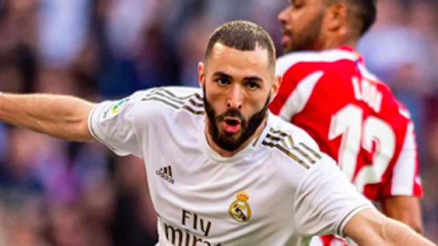 Benzema a fait un Live où il a défendu Valère Germain. Credit : Instagram/realmadrid