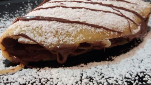 Ricette, crepes alla nutella e ai funghi.