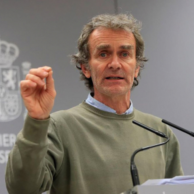Fernando Simón anunció la posible llegada al pico de contagios por coronavirus.
