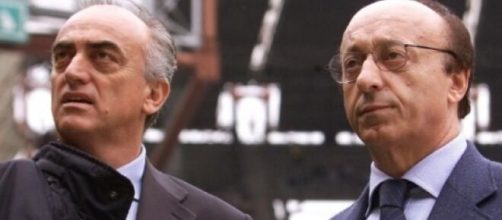 Nella foto Antonio Giraudo e Luciano Moggi.