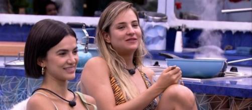 Sisters afirmam que Prior quer Flay e Gizelly. (Reprodução/TV Globo)