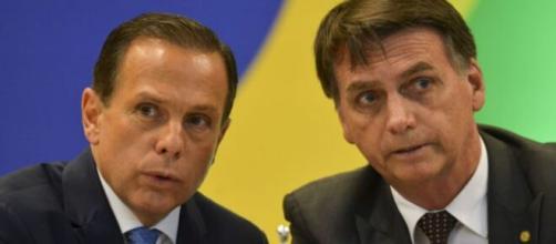 Governador de SP recebe ameças de morte após trocar farpas com Jair Bolsonaro. (Arquivo Blasting News)
