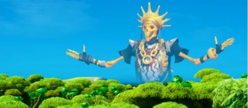 The new Oro skin in 'Fortnite.' [Image source: NewScapePro/YouTube]