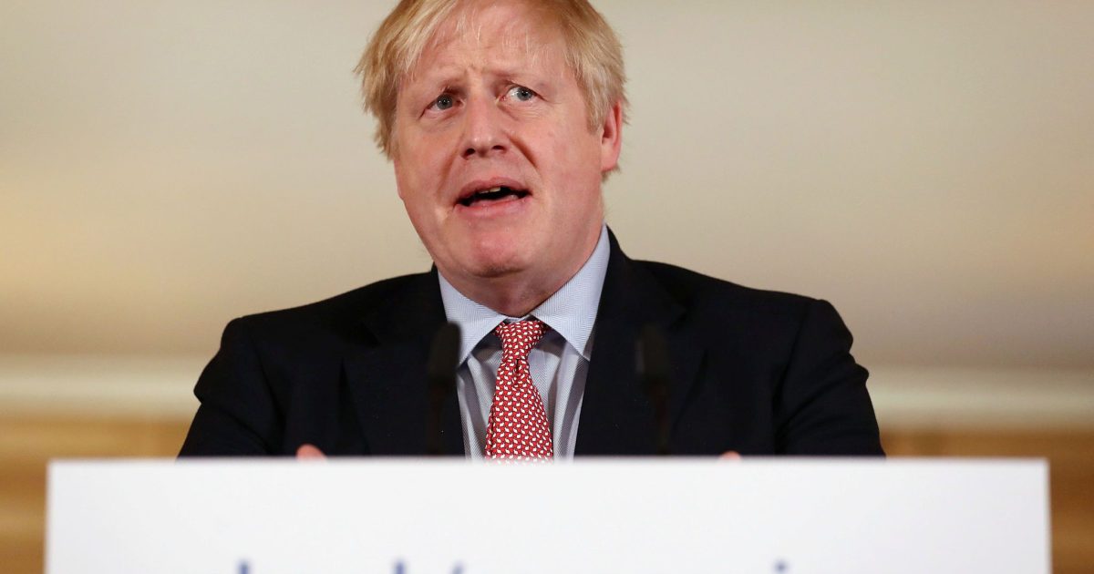 El primer ministro inglés Boris Johnson, da positivo en coronavirus