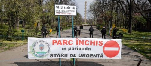 Parchi chiusi a Bucarest, multe da 100 a 5.000 lei per chi non rispetta il divieto