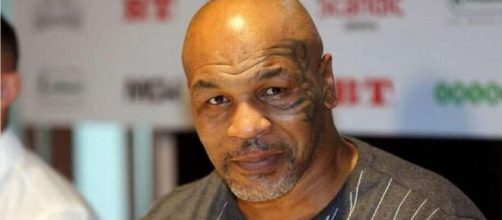 L'ex campione mondiale indiscusso dei pesi massimi, Mike Tyson.
