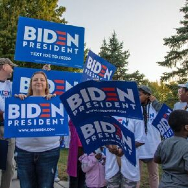 Joe Biden will get endorsed by Amy Klobuchar and Pete Buttigieg. [Image Source: Becker/Flickr]