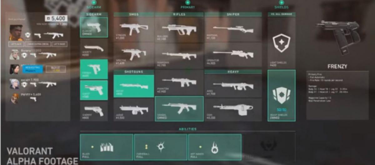Valorant Brings A Request A Weapon Feature Runs At 30 Fps On Min Spec Pcs